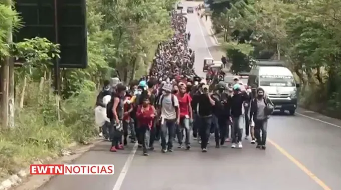 CaravanaMigrantesGuatemala_EWTNNoticias_20012021.jpg ?? 