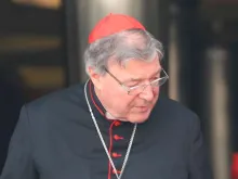 Cardeal George Pell. Crédito: ACI Prensa