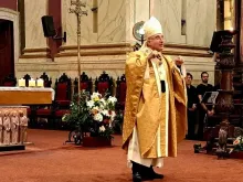 Cardeal Sturla na Missa de Páscoa