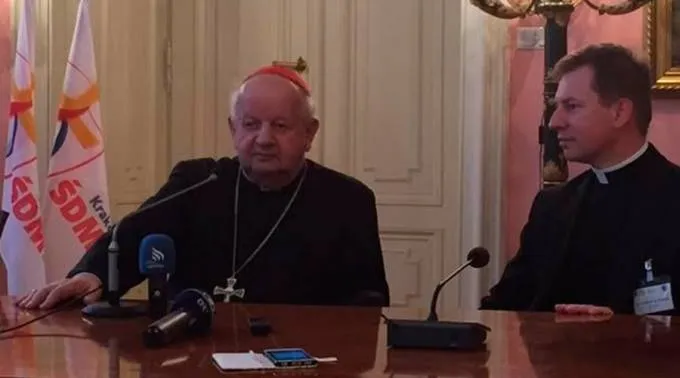 CardenalDziwiszArzobispoDeCracovia_MarcoManciniACIPrensa_160516.jpg ?? 