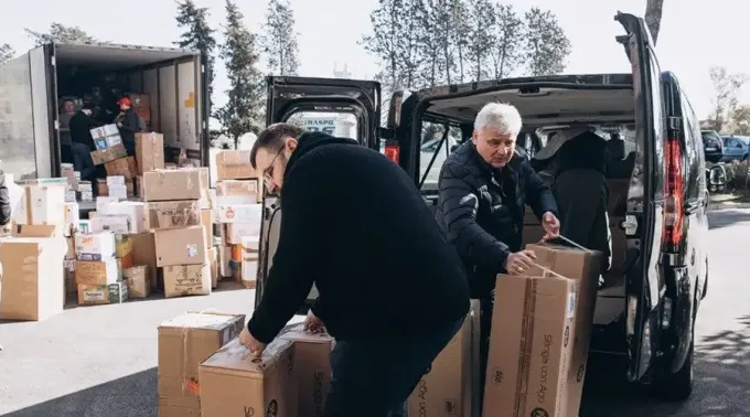 CardenalKonradKrajewski_BasilicaSantaSofiaRoma_02032022_LimosneriaApostolica.jpg ?? 