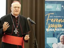 Cardeal Peter Erdo. Crédito: Congresso Eucarístico Internacional de Budapeste 2021
