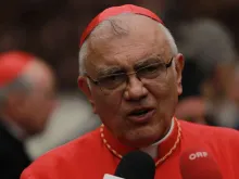 Cardeal Baltazar Porras, Arcebispo de Mérida e Administrador Apostólico de Caracas.