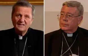 Cardeal Mario Grech - Cardeal Jean-Claude Hollerich