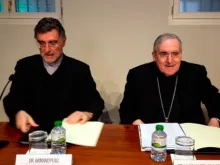Armand Puig e o Cardeal Lluís Martínez Sistach