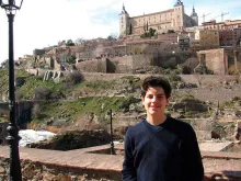 Beato Carlo Acutis durante sua visita à cidade de Toledo.