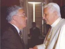 Guzmán Carriquiry com o Papa