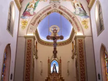 Interior da igreja Nossa Senhora de Belém.