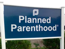 Placa da Planned Parenthood.