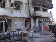 Casas de estudantes cristãos no Kirkuk (Iraque).