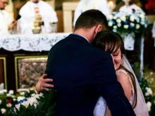 Casamento dos peregrinos poloneses Jackub Wloch e Martyna Gergont no Panamá (2019