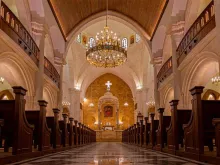 A catedral maronita de Aleppo após sua reconstrução.