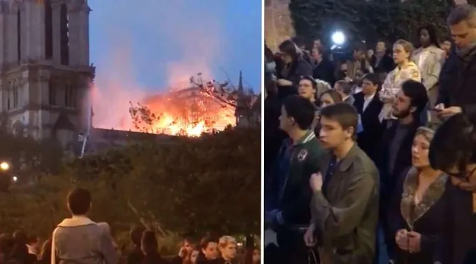 CatolicosRezanOK-Twitter-15042019.jpg ?? 