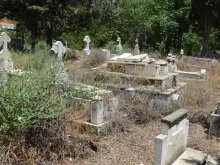 Cemitério greco-ortodoxo em Aleppo.