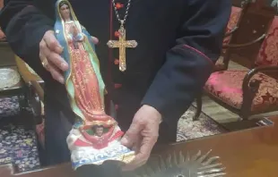 Imagem de Nossa Senhora de Guadalupe que resistiu ao terremoto
