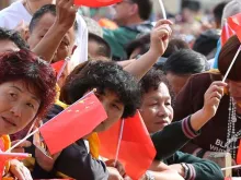 Católicos chineses. Crédito: Daniel Ibáñez