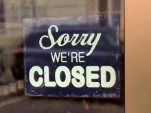 'Desculpe, estamos fechados'