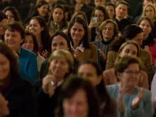 Consagradas de Regnum Christi na Missa em 27 de novembro.