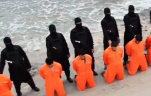 Cristãos executados nas mãos do Estado Islâmico.