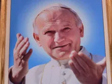 Quadro de São João Paulo II em Roma