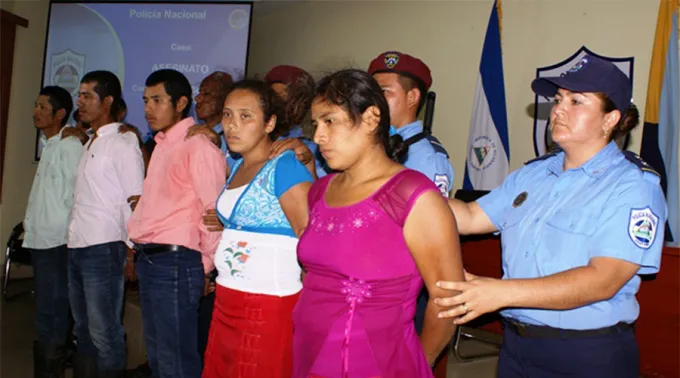 DetenidosNicaragua_PolicaNacionalNicaragua_020317.jpg ?? 