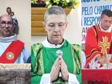 Diáconos Antônio Oliveira dos Santos, Marcos Carvalho e Gilmar Pereira dos Santos