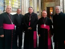 Comitiva da Conferência Episcopal Venezuelana 