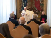 Papa Francisco faz seu discurso 