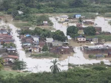 Enchente em Recife.