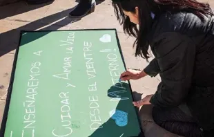 Docentes defendem a vida 