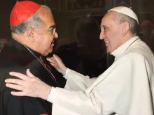 Imagem referencial: Dom Orani com o Papa Francisco 