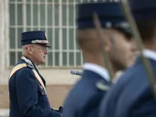 Domenico Giani. Crédito: Vatican Media