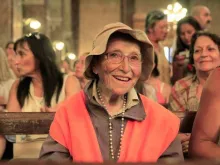 Emma Morosini. Foto Facebook Emma, a avó peregrina