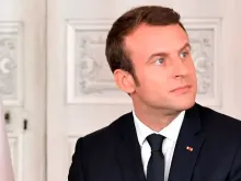 O presidente da França Emmanuel Macron