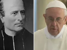Henry Planchat e o papa Francisco 