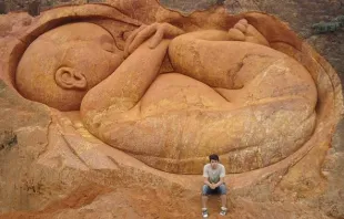 Escultura na montanha - Dubian Monsalve 