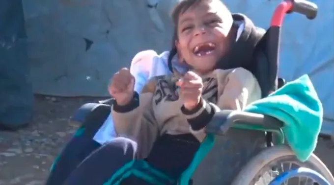 EstadoIslamicoBebesDiscapacidad_FacebookmosulEyeCapturaVideo_141215.jpg ?? 