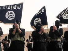 Membros do Estado Islâmico em imagem divulgada pelo grupo terrorista