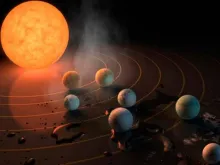 Sistema solar descoberto pela NASA