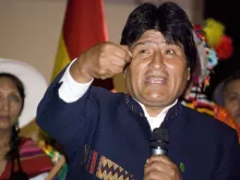 Presidente da Bolívia, Evo Morales 