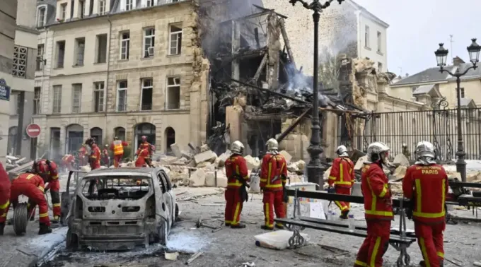 Explosion-Paris-Ministerio-Interior-210623.jpg ?? 