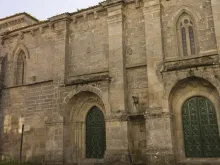 Fachada do convento de Santa Clara em Pontevedra (Espanha).