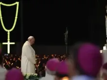 Papa Francisco em Fátima, em 2017
