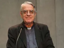 Pe. Federico Lombardi, ex-porta-voz do Vaticano.