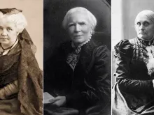 Elizabeth Cady Stanton, Dra. Elizabeth Blackwell e Susan B. Anthony