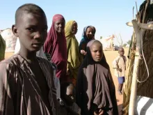 Refugiados nigerianos da violência do Boko Haram.