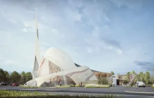 Imagem da nova igreja de de Voisins-le-Bretonneux
