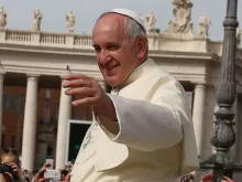 Papa Francisco. Crédito: Daniel Ibáñez