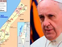 Faixa de Gaza - O Papa Francisco