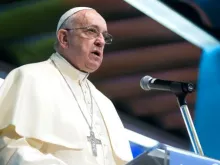 O Papa Francisco na sede da FAO em Roma